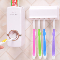 自动挤牙膏器  创意韩国懒人牙膏挤压器 牙刷架牙具座套装包邮