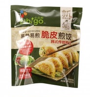 bibigo必品阁韩式传统煎饺250g(10个)速冻水饺蒸饺煎饺子满59包邮
