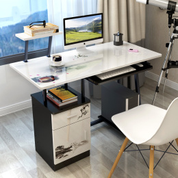 宜家简约电脑桌台式家用办公桌写字桌书桌简约时尚台式电脑桌特价