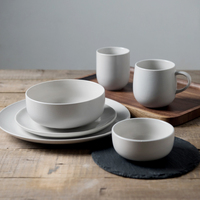 Ijarl创意北欧美式陶瓷餐具 碗盘碟杯套装 纯色婚庆礼品 马卡龙