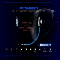 美国BLINC摩托车蓝牙头盔 无线对讲 无线遥控 一体式头盔蓝牙耳机