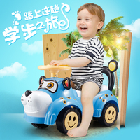 锋达儿童滑行扭扭车宝宝带音乐四轮学步溜溜车婴幼儿助步玩具童车