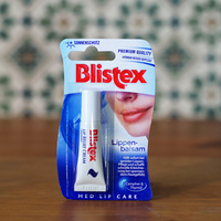 【现货】德国Blistex润唇膏滋润保湿去死皮干纹6ml 防晒日夜可用