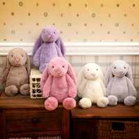 可爱邦尼兔公仔流氓兔毛绒玩具兔子娃娃抱枕儿童婴儿玩具生日礼品