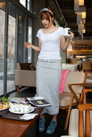 2015夏韩版女士学生紧身修身纯棉圆领纯色短袖半袖T恤打底衫上衣