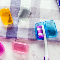 便携式牙刷盒户外旅行牙刷头套牙刷保护套塑料牙刷套盒卫生防菌
