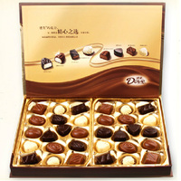 德芙精心之选巧克力礼盒装情人节送女友生日礼物包邮280g全国包邮