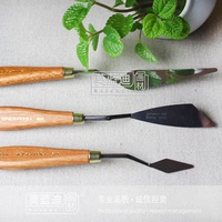 韩国进口Hwahong华虹油画刀 刮刀 油画铲 颜料刀 31种规格可选