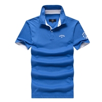 新款CA高尔夫服装 男士polo衫 春夏透气速干短袖T恤 高尔夫球服