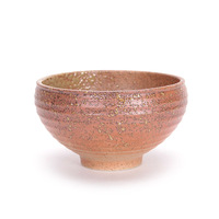 复古雪花釉深碗汤碗收口异形圆碗日韩式创意个性粗陶瓷餐具瓷碗盘