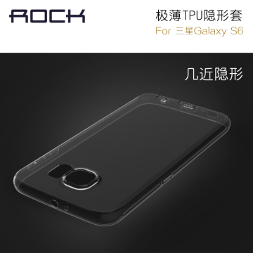 ROCK 三星S6手机壳超薄软GALAXY S6保护套透明G9200硅胶皮套外套