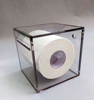 卫生间纸巾盒厕所 创意壁挂式卫生间卷纸盒抽纸巾盒商务 可定制