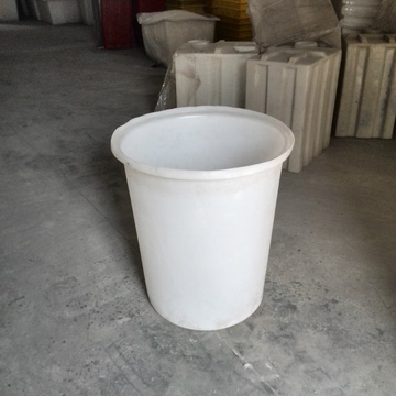 厂家直销聚乙烯塑料水箱 一次成型500L圆形桶 敞口无盖桶 食品桶