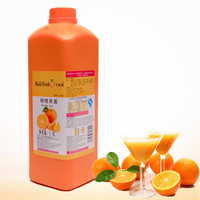 浓缩果汁柳橙浓缩果汁百利鲜柳橙浓缩果汁1.9L橙汁橙C饮料瓶装