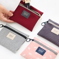 韩国正品iconic女士多功能小物收纳包 零钱包月事包卡包钥匙包S号