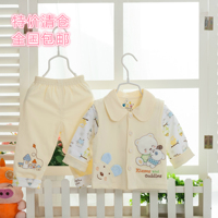 全国包邮婴儿四季外套0-1岁男女宝宝婴儿纯棉衣服三件套两件套