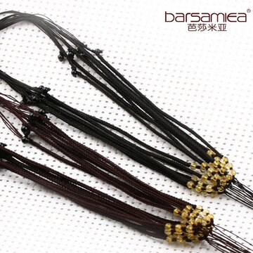 芭莎米亚新款钛晶编织吊坠绳菩提水晶饰品项链挂绳手工编制绳子新