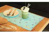 原创可爱清新加厚布料隔热桌垫 创意布艺西餐垫 桌垫盘垫隔热垫