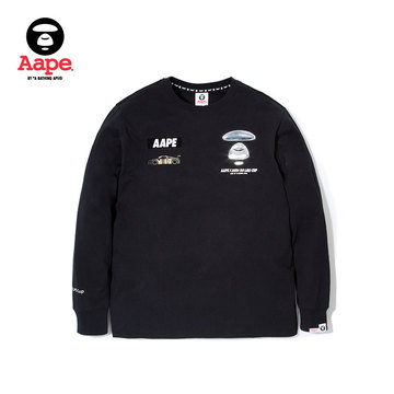 Aape&amp;Audi 联合款男装长袖T恤9155XX7