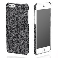 日本代购Keith Haring苹果iPhone6艺术潮流时尚图案手机壳保护套