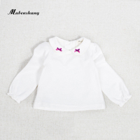 女童秋冬装娃娃领打底衫女宝宝长袖T恤6个月3女婴儿衣服0-1-2岁厚