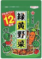 大包装日本原装进口大森屋儿童拌饭料12种绿黄蔬菜香松粉50g