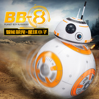 锋源星球大战BB-8带灯光音乐儿童遥控机器人玩具滚动跳舞男孩玩具
