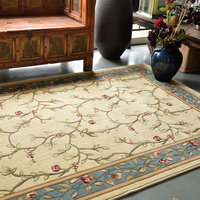 绅士狗土耳其进口欧式美式地毯客厅波斯风复古手工剪花茶几卧室大