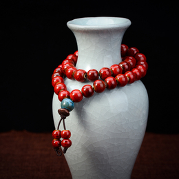 瓷与时光 景德镇陶瓷饰品手链 民族风两层手串原创手工瓷珠串珠