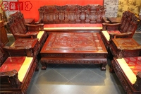 红木家具非洲酸枝木送子沙发全实木仿古客厅十件套组合特价