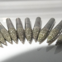 CNC电脑玉石雕刻刀玛瑙玻璃雕刻机刀具进口金刚砂 特价