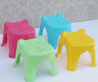 小熊迷你型矮凳子 幼儿园常用椅子 加厚型防滑垫凳儿童小凳子