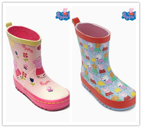 现货 英国NEXT正品代购 女童女孩 佩佩粉红小猪小妹佩奇琪雨鞋靴