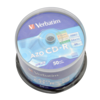 威宝AZO水蓝音乐CD-R刻录光盘 700MB一次性CD原装正品防伪码包邮
