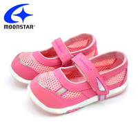 MoonStar月星日本夏季新品 健康机能学步鞋 宝宝镂空网布透气凉鞋
