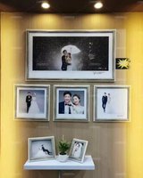 维纳斯高端婚纱相框相框组合创意照片墙个性客厅卧室7框长方形