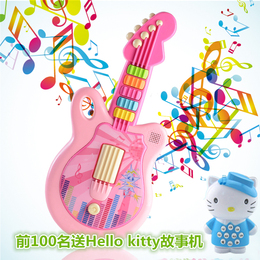 新款儿童电子吉他手拨感应可弹奏仿真乐器音乐玩具礼物特价有包电