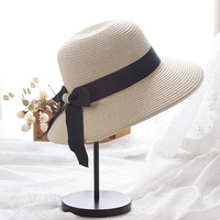 遮阳帽子女防晒夏季青年出游百搭太阳帽可折叠海边度假韩版潮盆帽