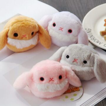 日本可爱龙猫猫手掌猫小猫咪公仔兔子沙包 团子萌物玩偶挂件