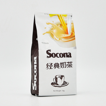 Socona经典奶茶 抹茶味奶茶粉1000g 三合一速溶奶茶粉 奶茶原料