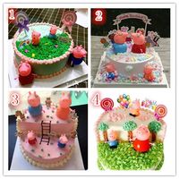 上海儿童宝宝蛋糕小猪佩奇玩偶生日蛋糕 双满月100天蛋糕速递配送