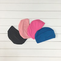 泳帽成人儿童男女纯色布帽游泳运动专业游泳装备