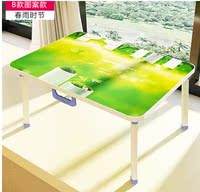 超精致小电脑桌折叠桌床上折叠桌小书桌卧室写字桌看书桌飘窗桌子