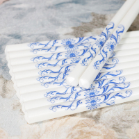纯手工高档白色家用防滑骨瓷筷子健康环保礼品家庭套装10双装