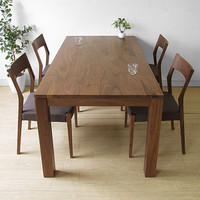 日式纯实木餐桌椅组合 白橡木简约现代宜家家具