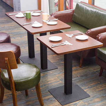 木木椅实木餐桌 加厚木板家用餐桌酒店餐厅时尚多种款式木制餐桌