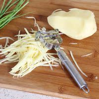 水果蔬菜削皮刀 家用切片刨丝器土豆红萝卜去皮刀  多功能切菜器