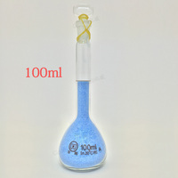 100ml容量瓶A级玻璃量瓶精准过检华鸥具玻塞实验化学消耗器材促销