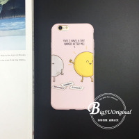 夏日可爱卡通苹果6s手机壳 小清新太阳iphone6plus全包硅胶保护套