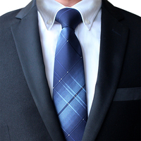 雅戈尔正品领带男蓝色条纹桑蚕丝正装商务韩版休闲礼盒装包邮送领